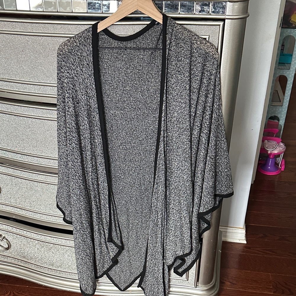 Open sweater